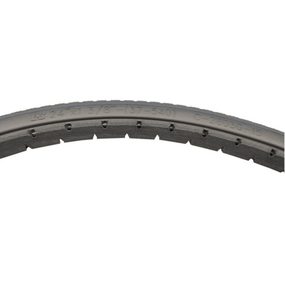 Pneu Maciço 24" x 1 3/8 Cinza para Cadeira de Rodas Adulta - Ottobock
