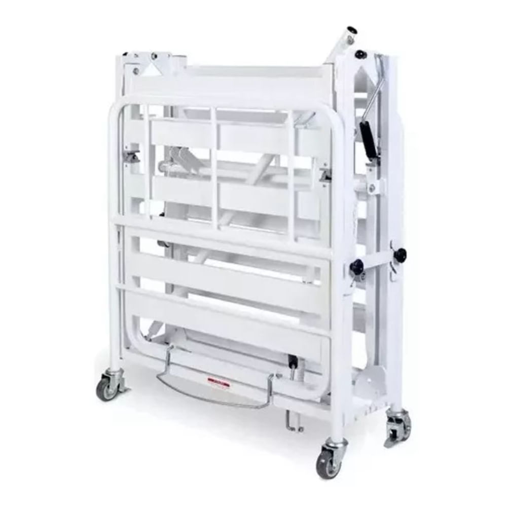 Cama Motorizada Articulável Dobrável com Grades e Rodas modelo  Evolution - Pilati