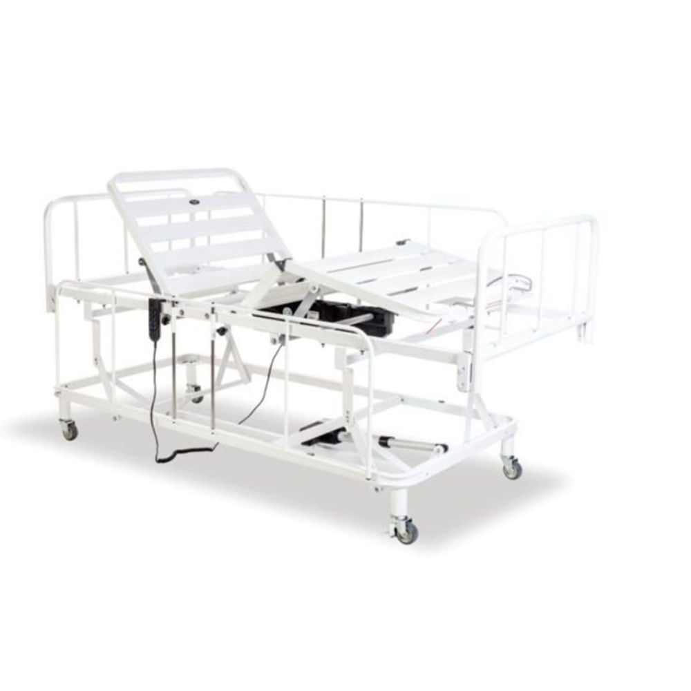 Cama Motorizada Articulável Dobrável com Grades e Rodas modelo  Evolution - Pilati
