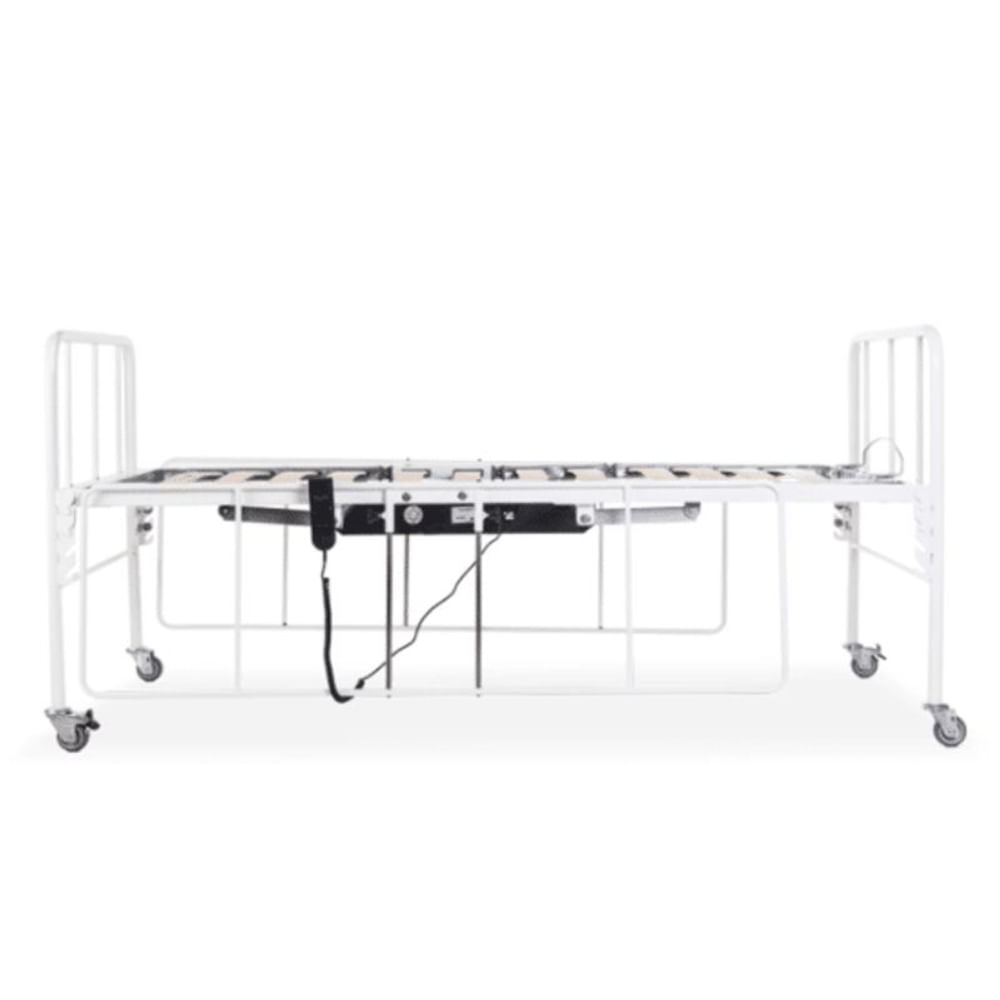 Cama Motorizada Articulável Dobrável com Grades e Rodas modelo  Evolution - Pilati