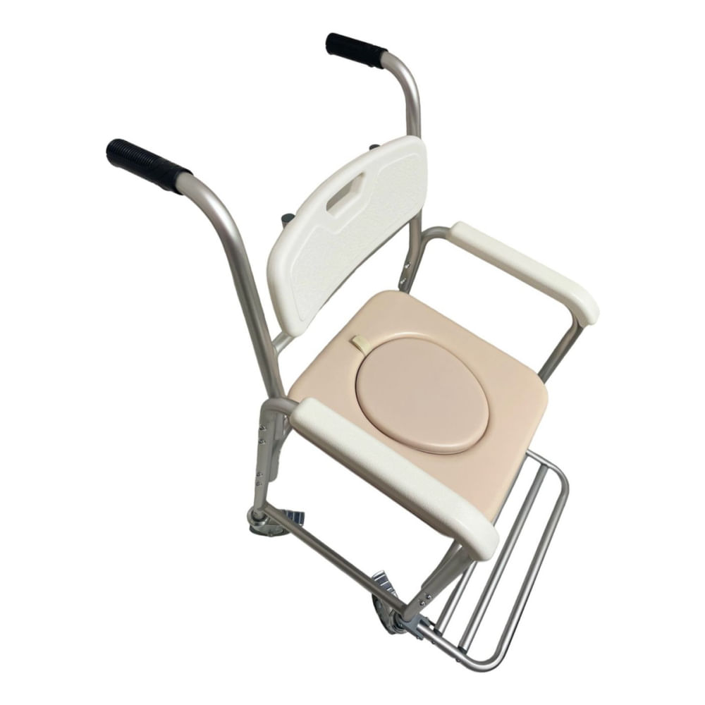 Cadeira De Banho Em Alumínio para 100kg modelo S40 - Supermedy