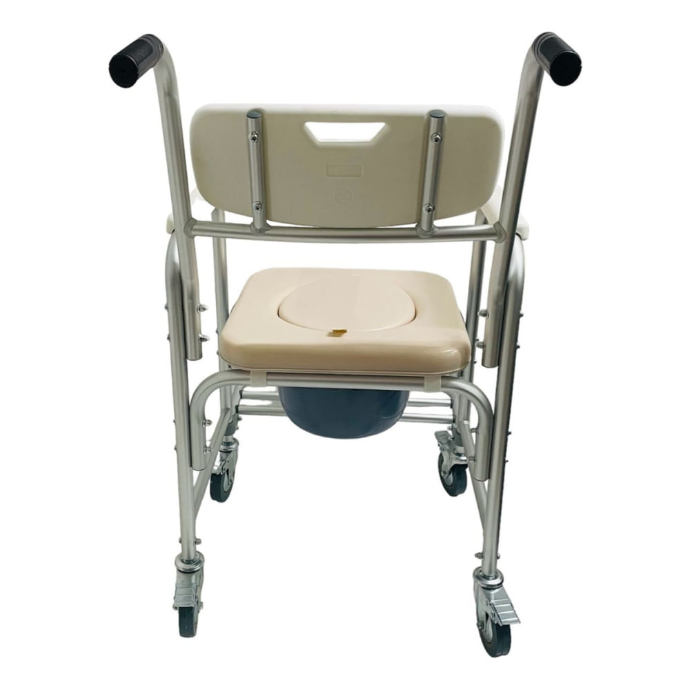 Cadeira De Banho Em Alumínio para 100kg modelo S40 - Supermedy