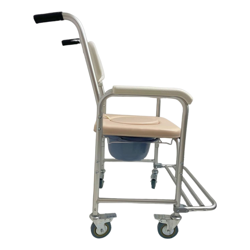 Cadeira De Banho Em Alumínio para 100kg modelo S40 - Supermedy