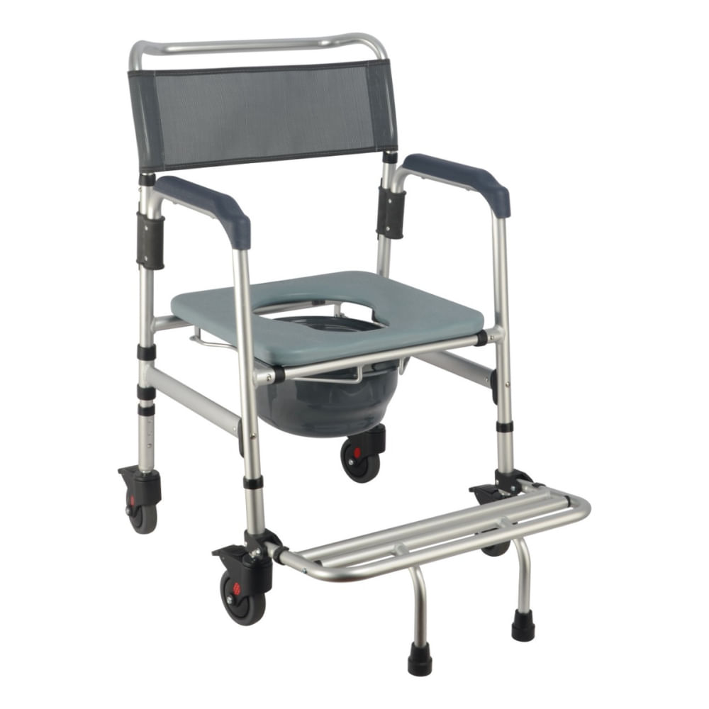 Cadeira de Banho Dobrável em Alumínio para 135 kg modelo SC101 - Hidrolight