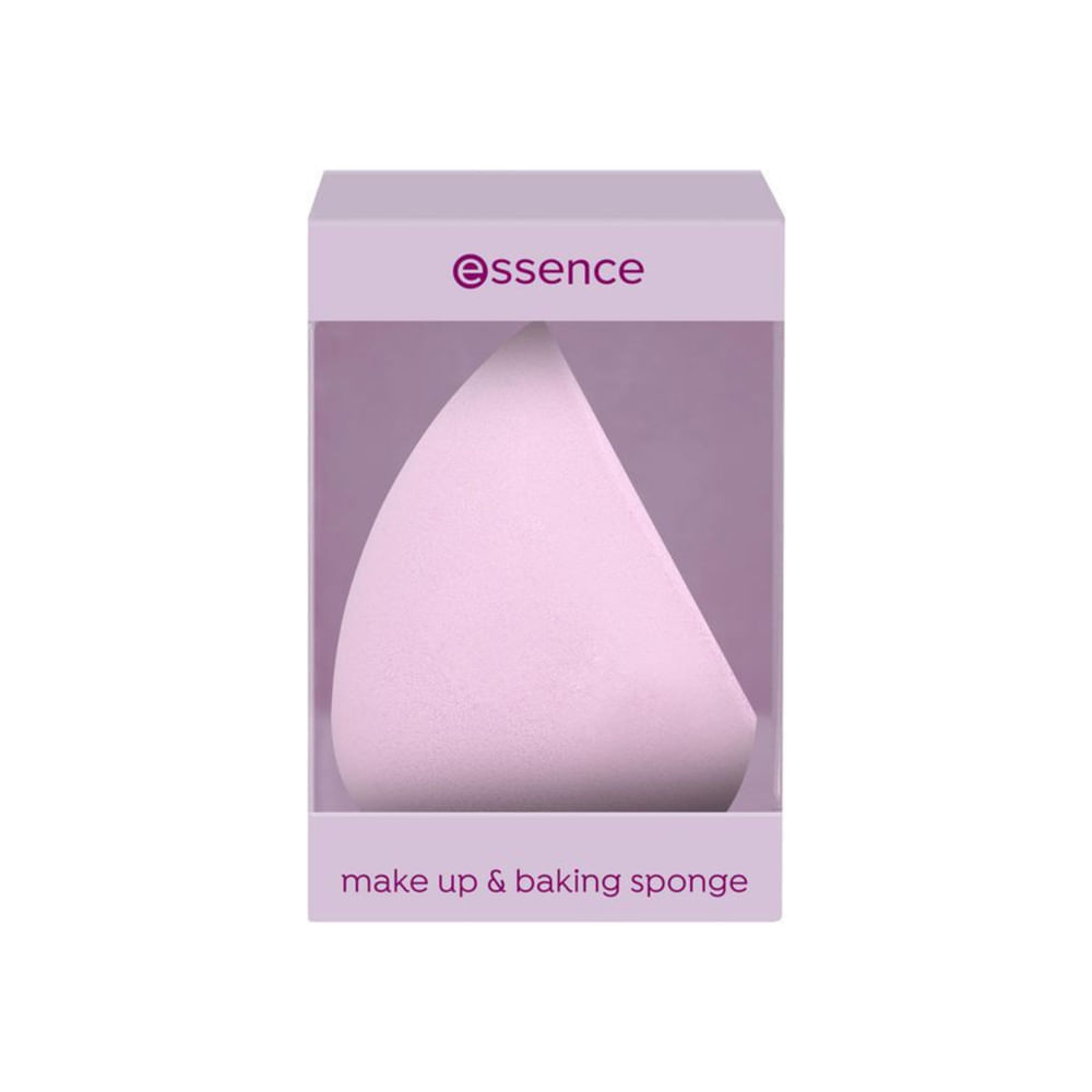 Essence Make Up & Baking Sponge Esponja de Maquiagem Rosa