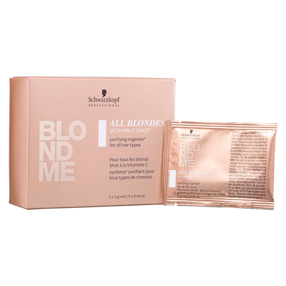 Vitamina Capilar em Cápsulas Schwarzkopf Professional Blondme All Bondes 5 Cápsulas 5 Cápsulas
