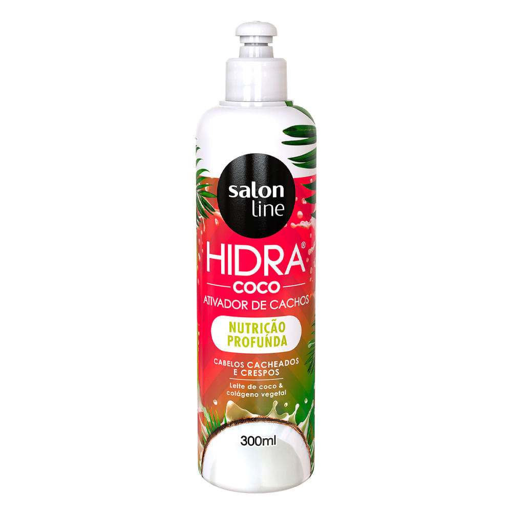 Ativador De Cachos Hidra Original Salon Line 300ml