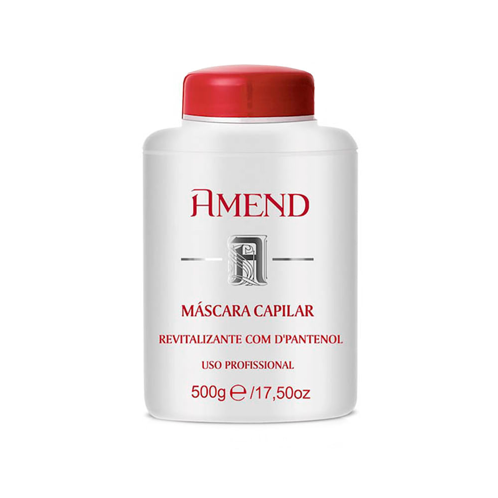 Máscara Capilar Revitalizante Com D'Pantenol Amend 500g