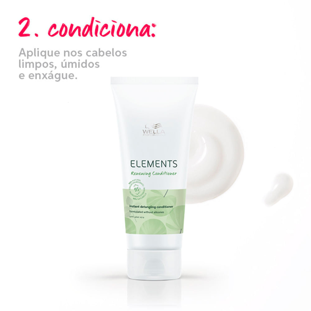 Condicionador Wella Professionals Elements Renewing 200 ml