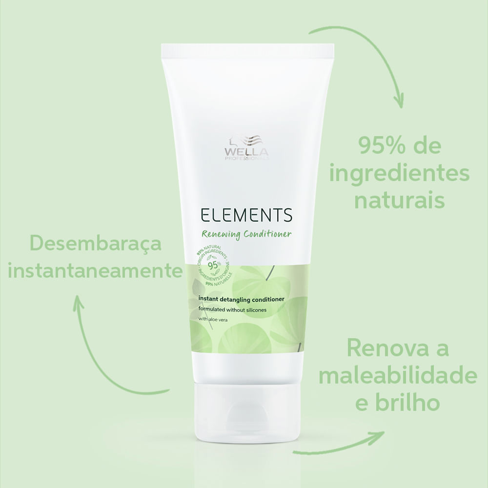 Condicionador Wella Professionals Elements Renewing 200 ml