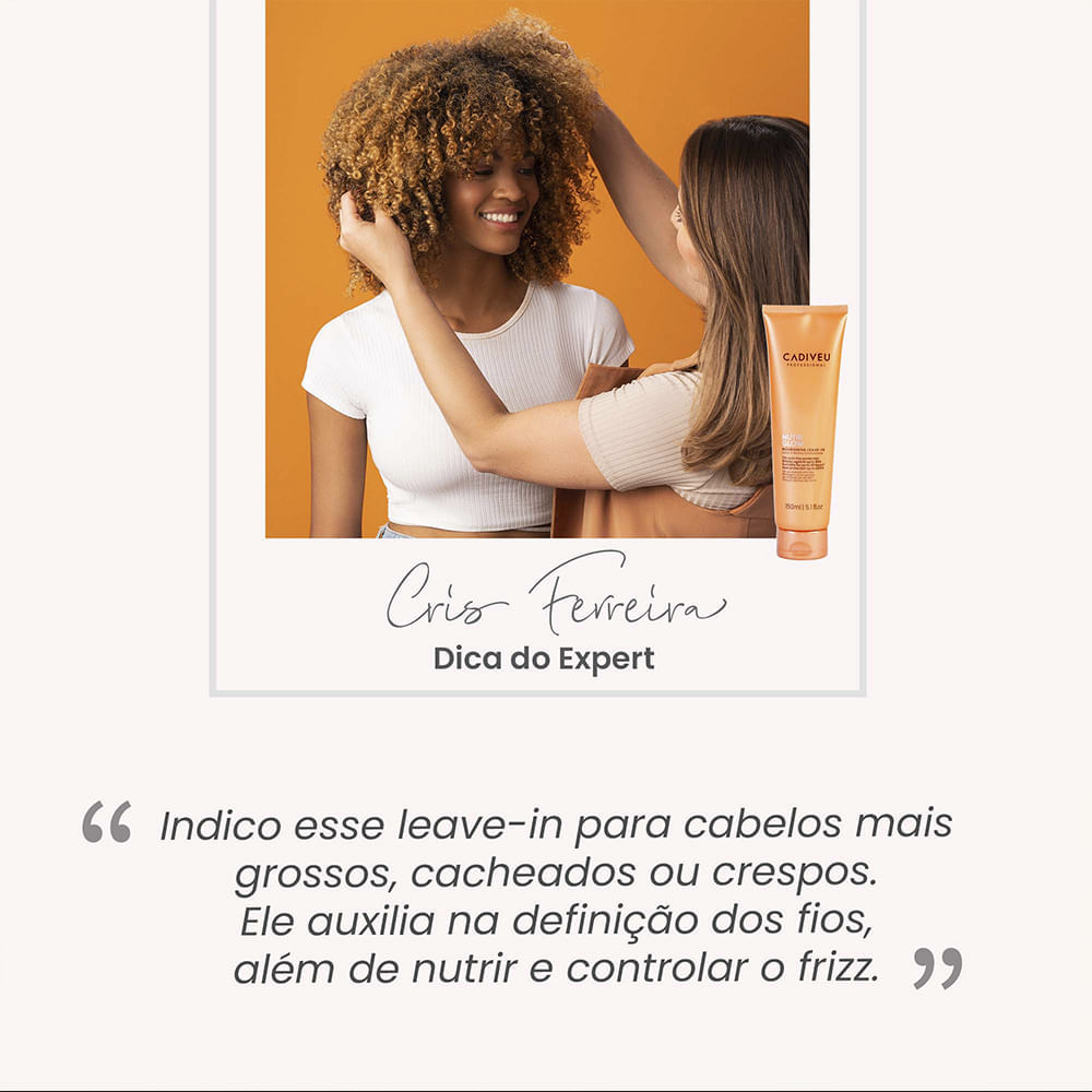 Leave-in Cadiveu Nutri Glow 150 ml