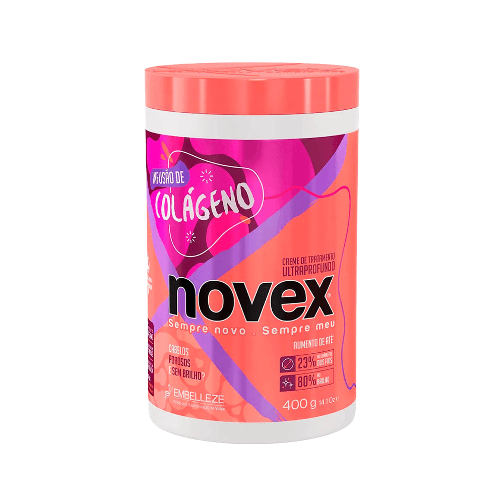 Creme De Tratamento Infusão De Colágeno Novex 400g