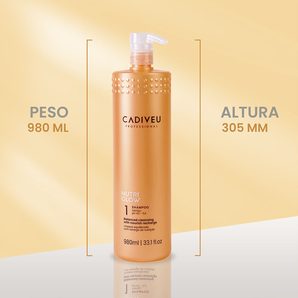 Shampoo Cadiveu Nutri Glow 980 ml