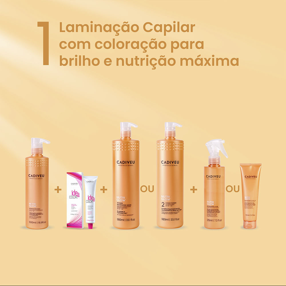 Shampoo Cadiveu Nutri Glow 980 ml