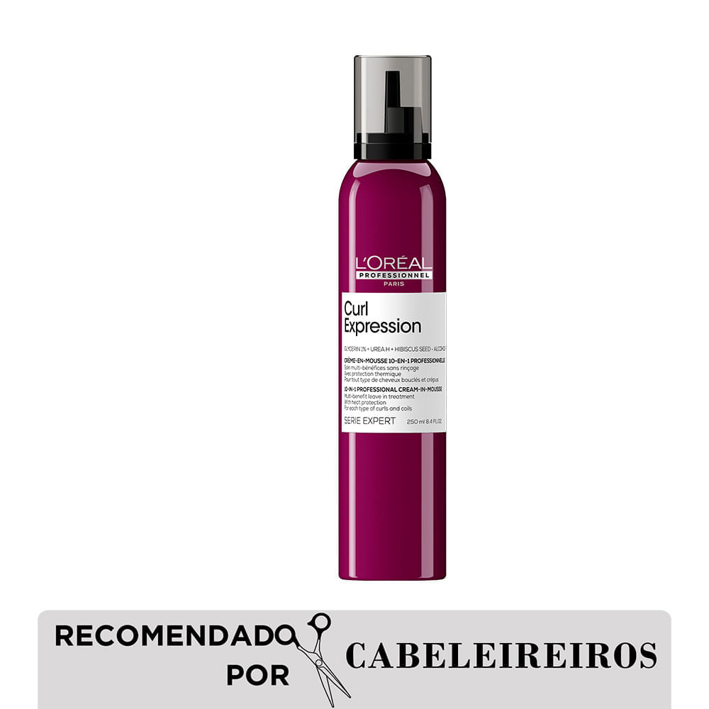 Mousse Modelador L'Oréal Professionnel Curl Expression 10 em 1 250 ml