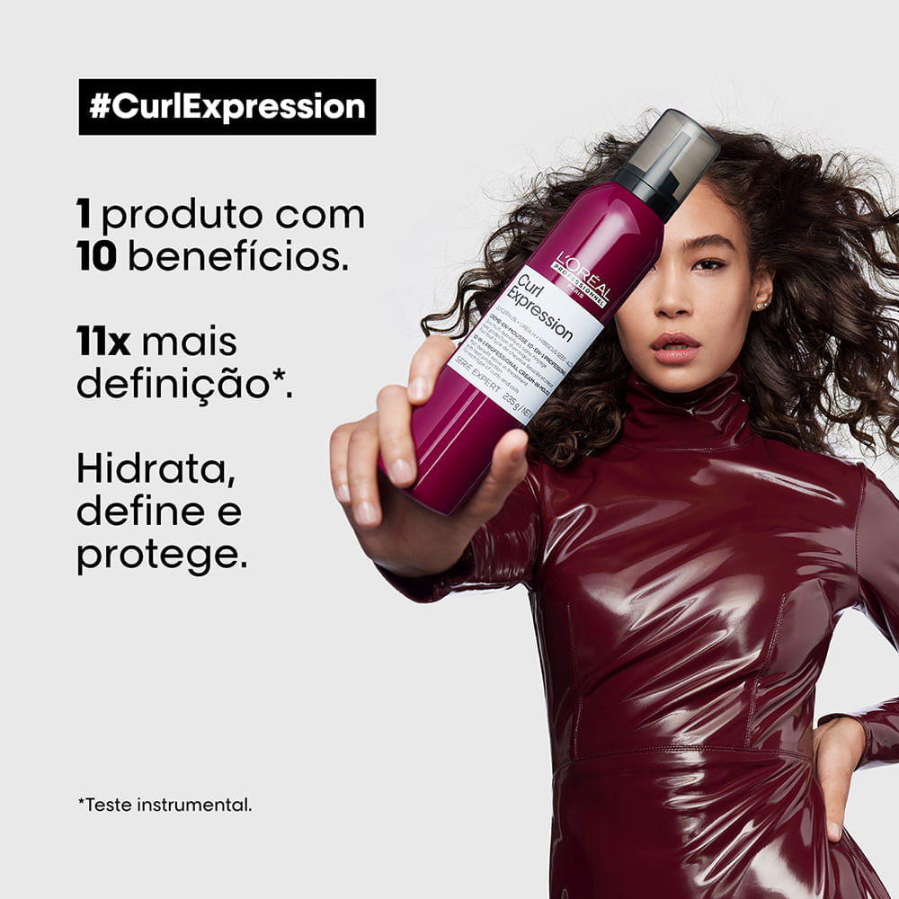 Mousse Modelador L'Oréal Professionnel Curl Expression 10 em 1 250 ml