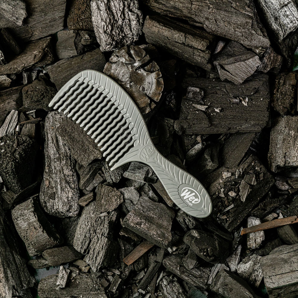 Pente para Desembaraçar WetBrush Go Green Biodegradável Cinza