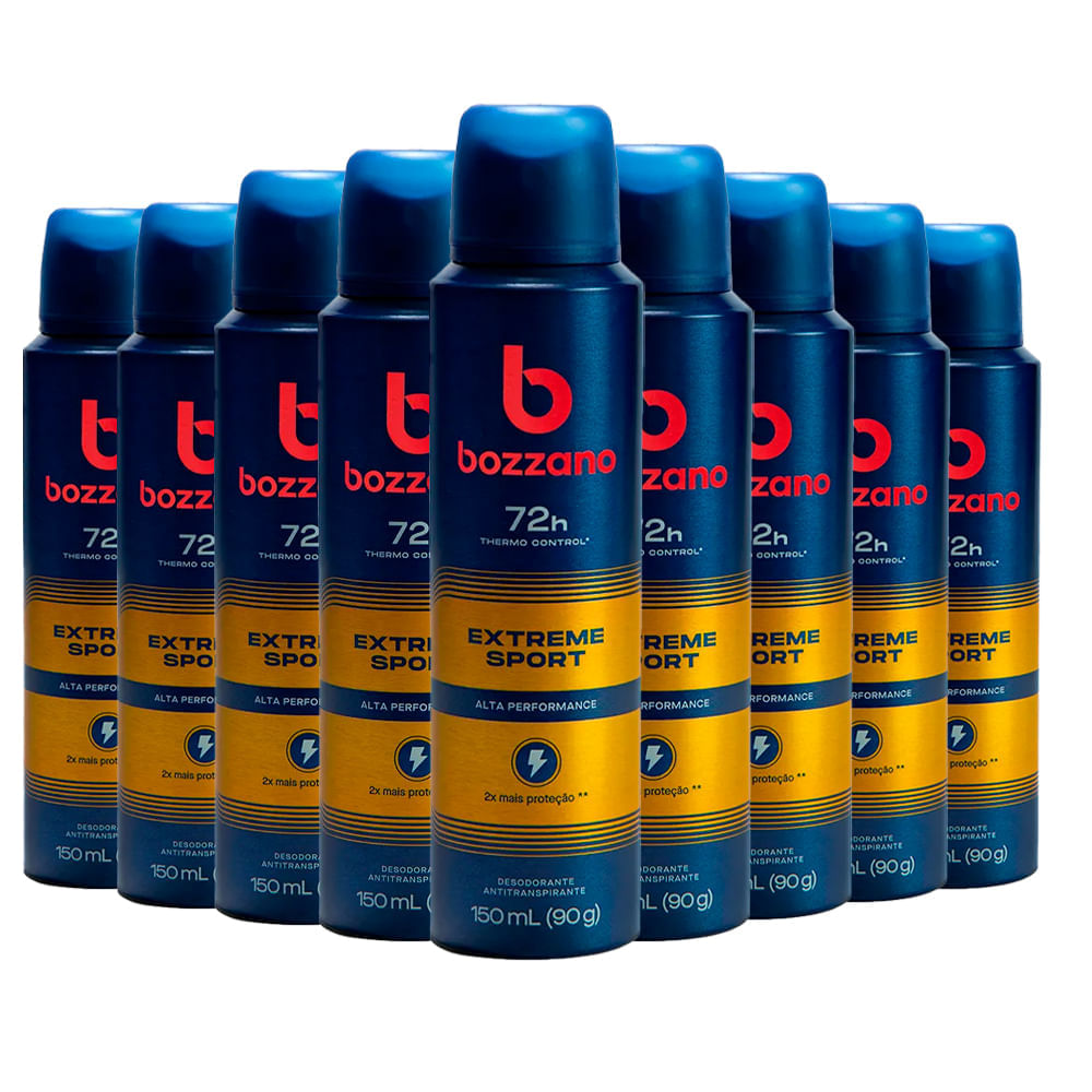 Desodorante Aerosol Bozzano 150ml 9 Unidades
