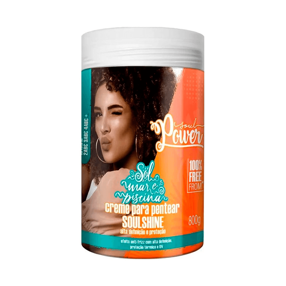 Creme Para Pentear Sol, Mar E Piscina Soul Power 800g