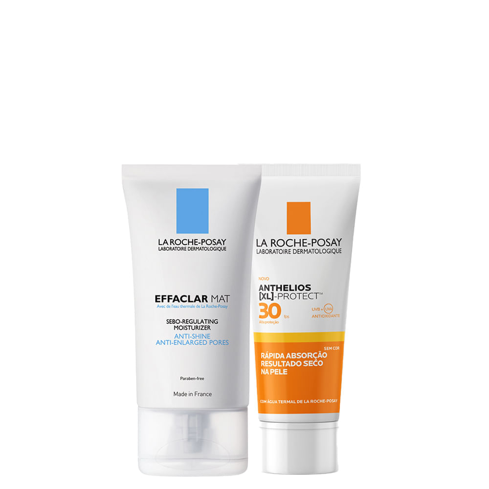 Kit La Roche-Posay - ProtetorSolar Corporal FPS 30 40 g + Creme Hidratante Facial 40 ml