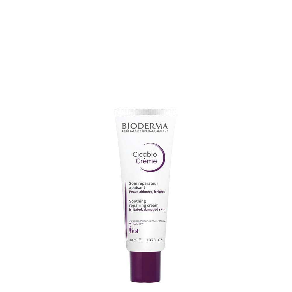 Hidratante Reparador Calmante Bioderma Cicabio Crème+ 40ml