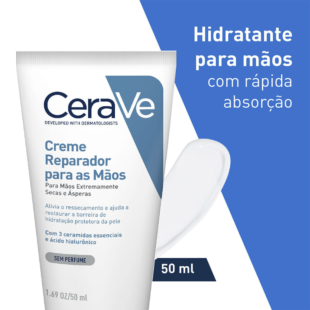 Creme de Reparação para as Mãos CeraVe 50 ml