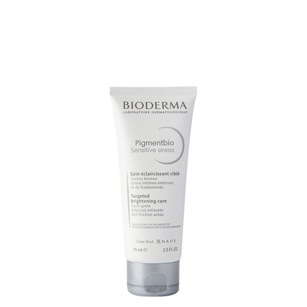 Creme Clareador Corporal Bioderma Pigmentbio Sensitive Areas 75 ml 75 ml