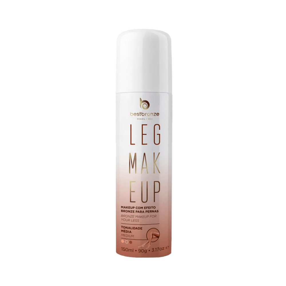 Best Bronze Leg Make Up Medium - Maquiagem para Pernas 150ml