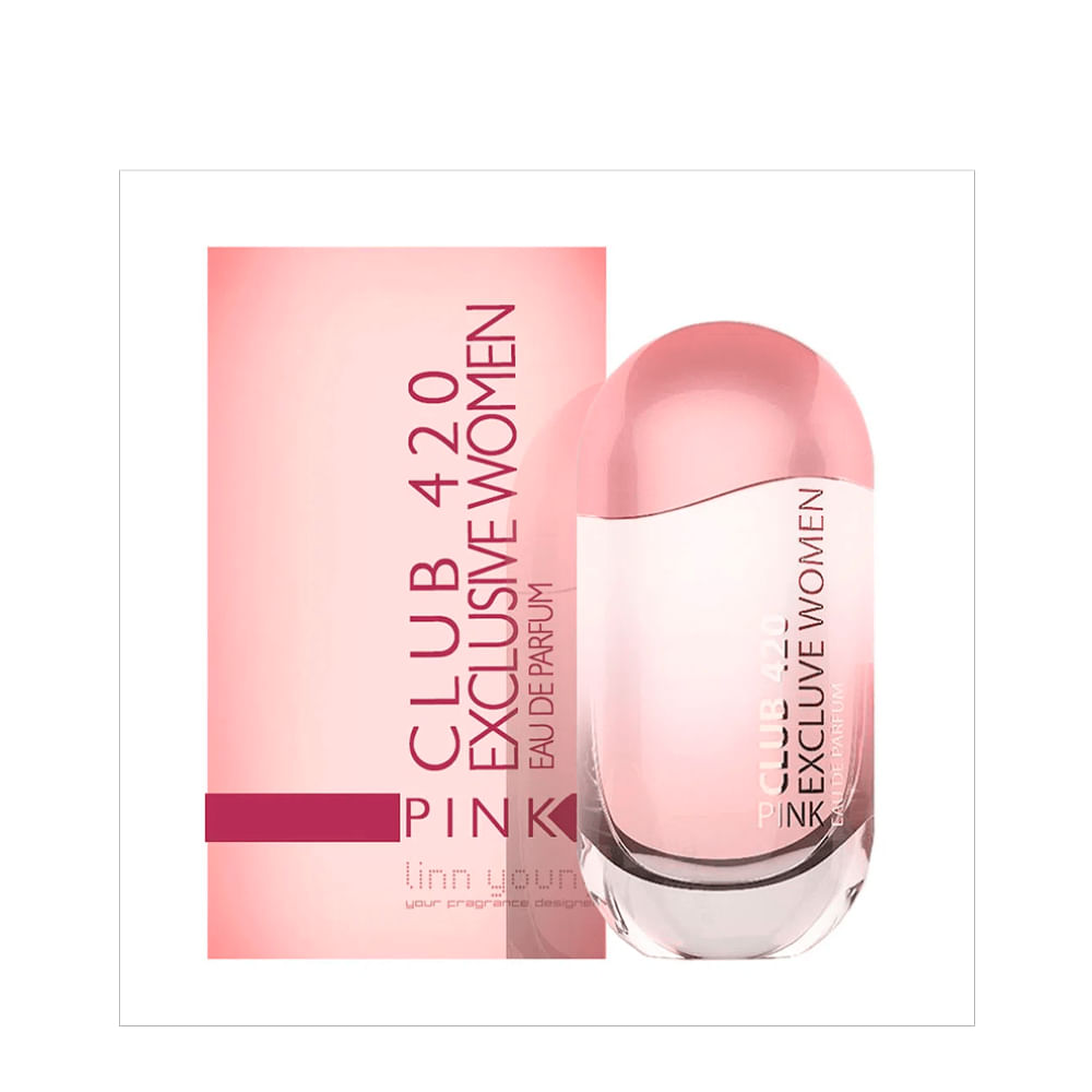 Perfume Feminino Club 420 Pink Coscentra Eau de Parfum Linn Young 100ml