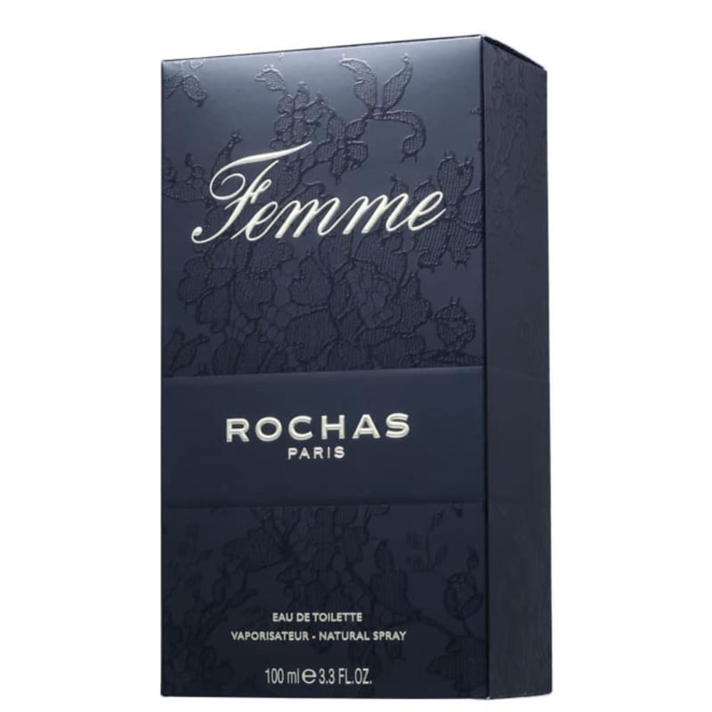 Rochas Femme Eau de Toilette - Perfume Feminino 100ml