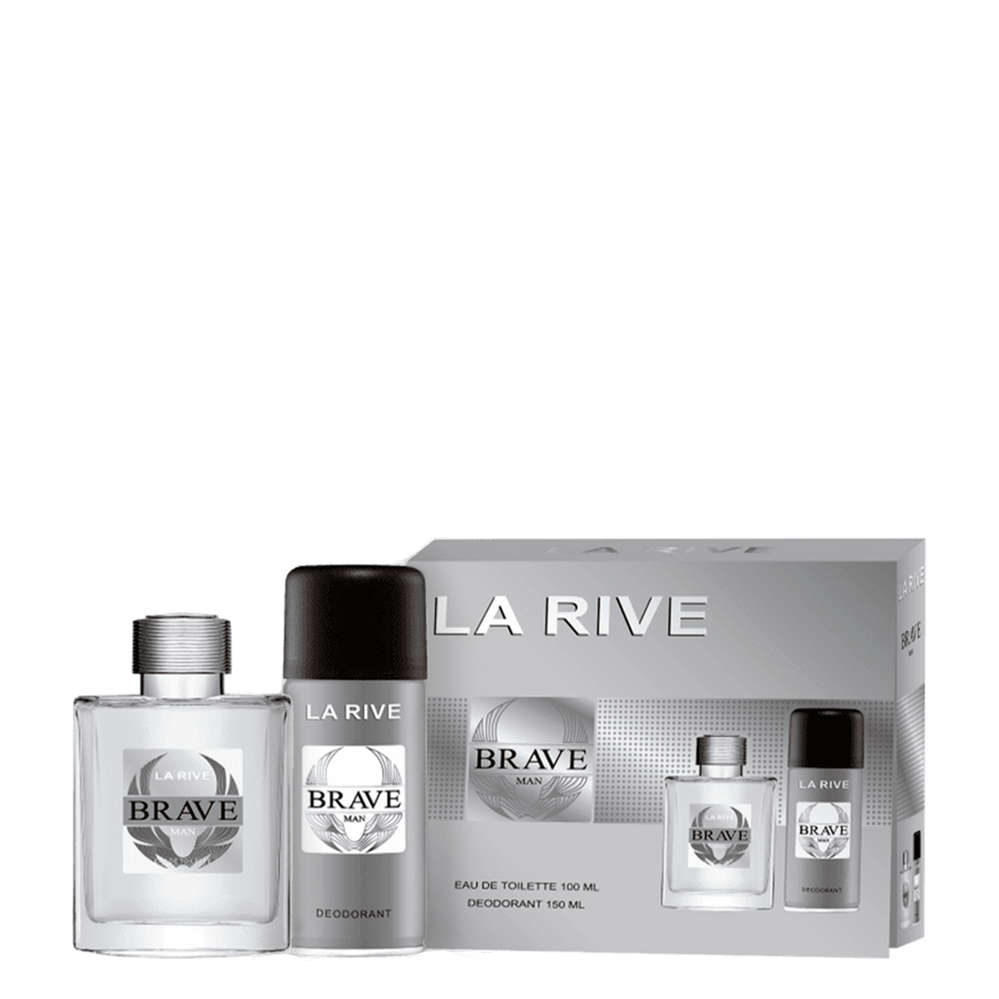 La Rive Kit Brave Masculino - Eau De Toilette 100ml + Desodorante 150ml