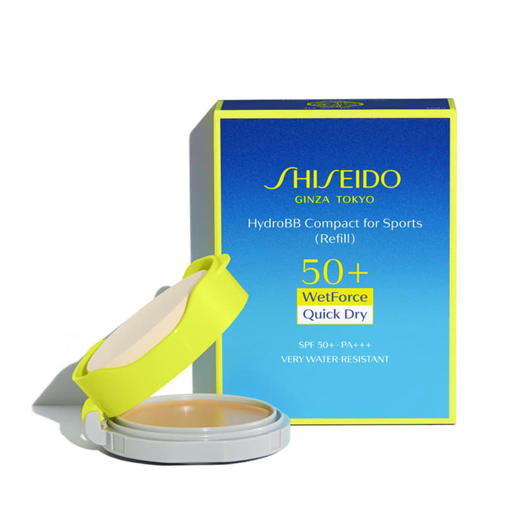 Shiseido Hydro BB Compact For Sports FPS50 Medium Dark Refil - Base 12g Medium-Dark