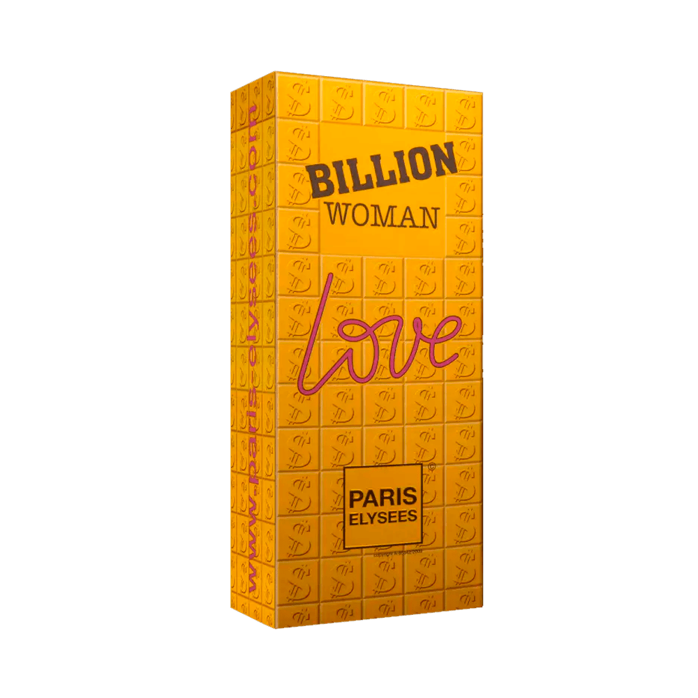 Perfume Feminino Billion Woman Love Paris Elysees Eau de Toilette 100ml