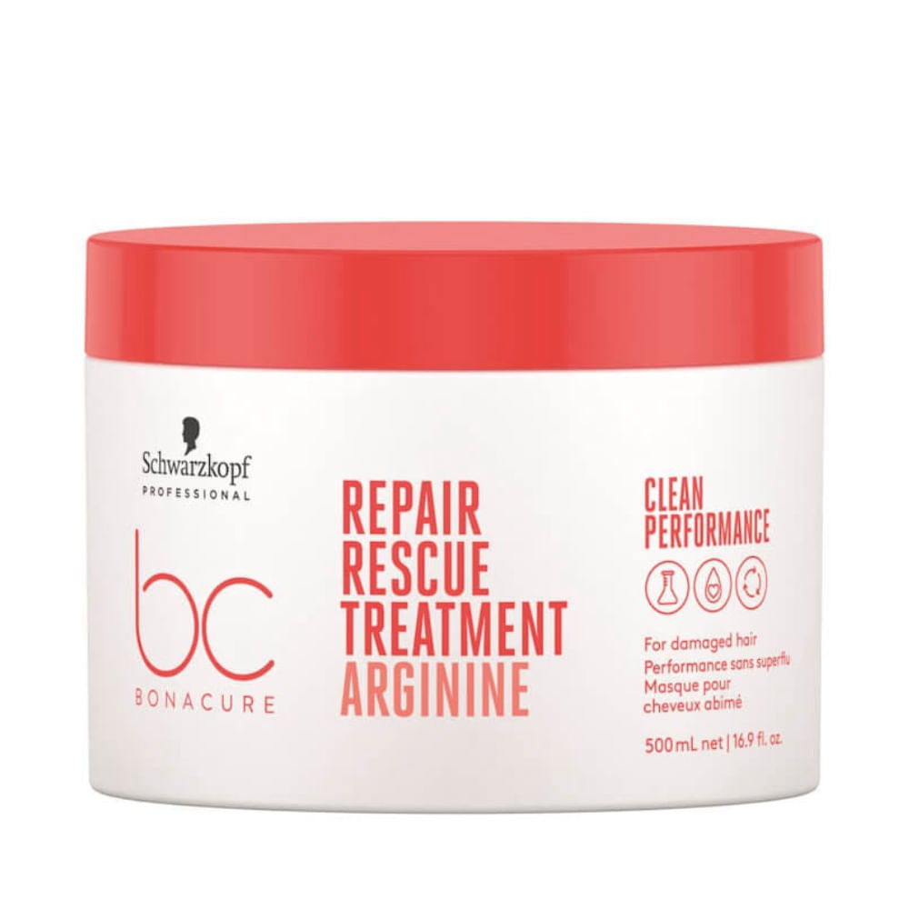 Schwarzkopf BC Bonacure Repair Rescue Treatment Arginine - Máscara Capilar 500ml
