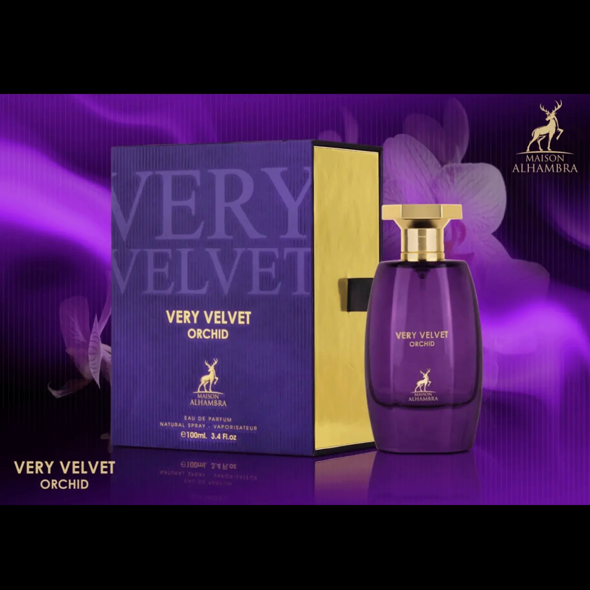 Maison Alhambra Very Velvet Orchid Eau de Parfum - Perfume Feminino 100ml