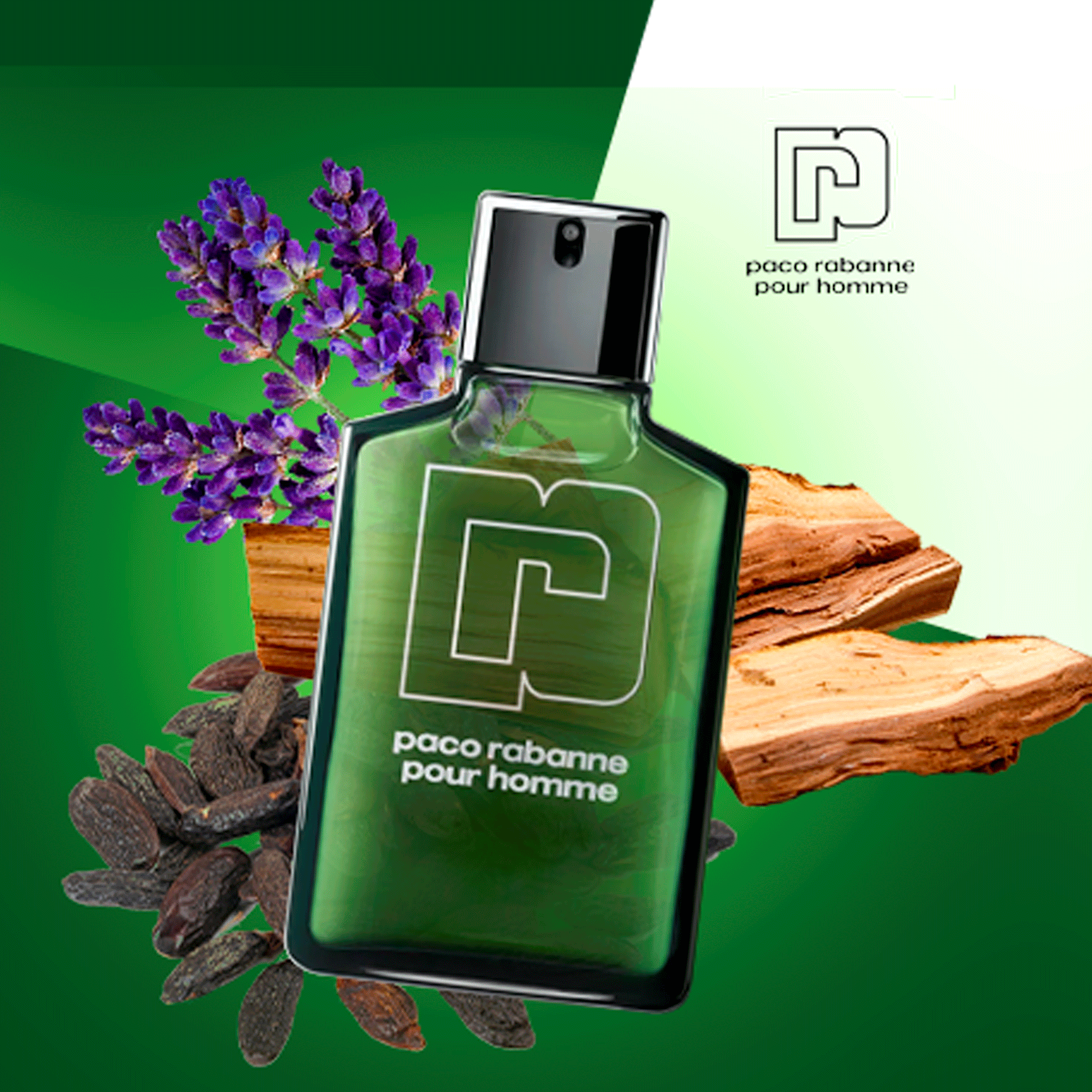 Paco Rabanne Pour Homme Eau de Toilette - Perfume Masculino 100ml