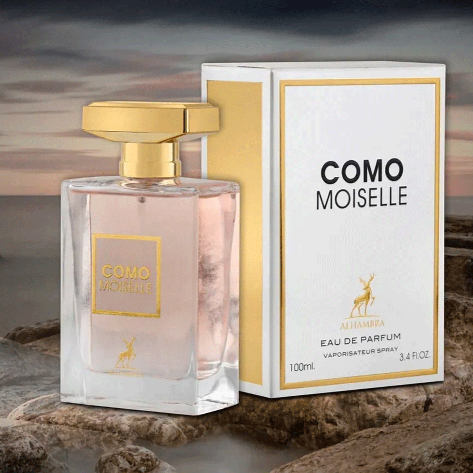 Perfume Árabe Feminino Como Moiselle Eau de Parfum Maison Alhambra 100ml