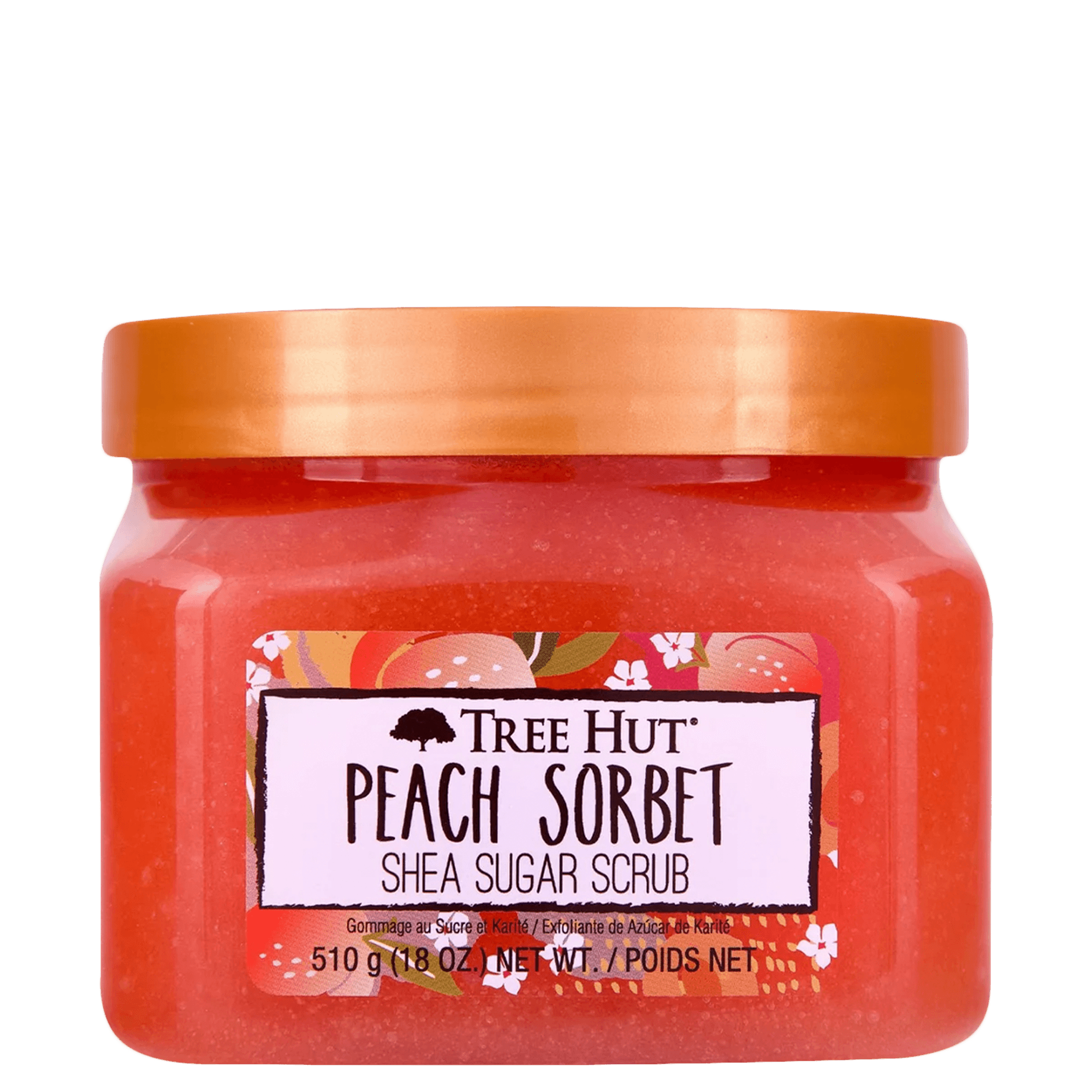 Tree Hut Peach Sorbet Shea Sugar Scrub - Esfoliante 510g