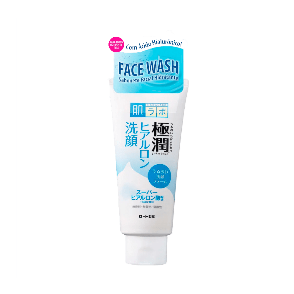 HADA LABO GOKUJYUN FACE WASH 100G