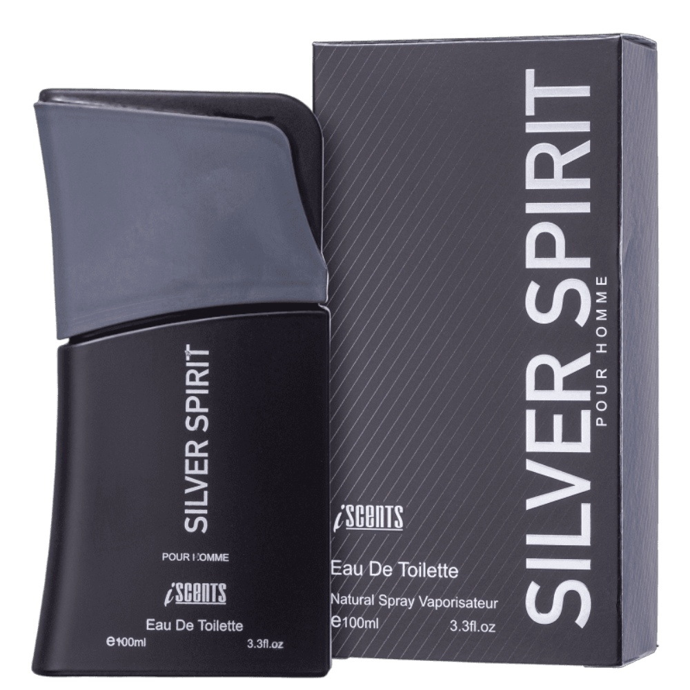I-Scents Silver Spirit Pour Homme Eau de Toilette - Perfume Masculino 100ml