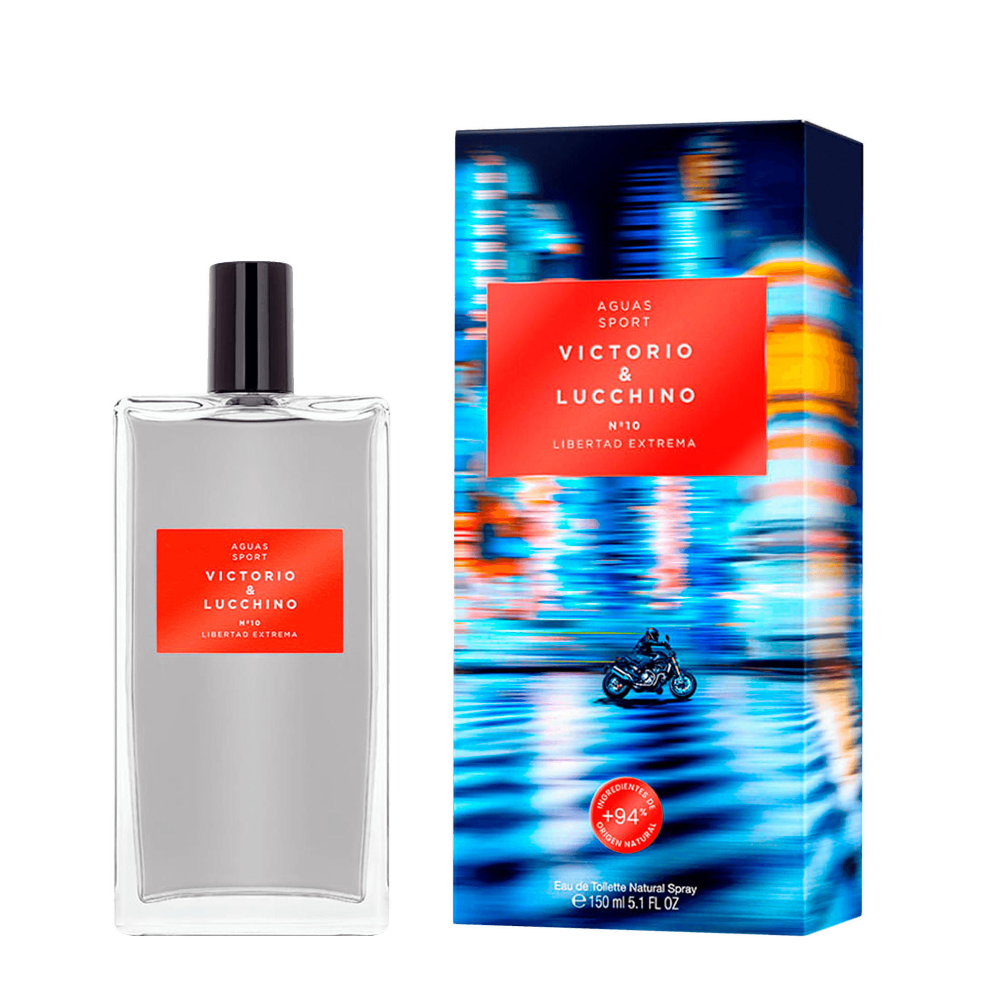 Victorio & Lucchino Aguas Sport Nº10 Libertad Extrema Eau de Toilette - Perfume Masculino 150ml