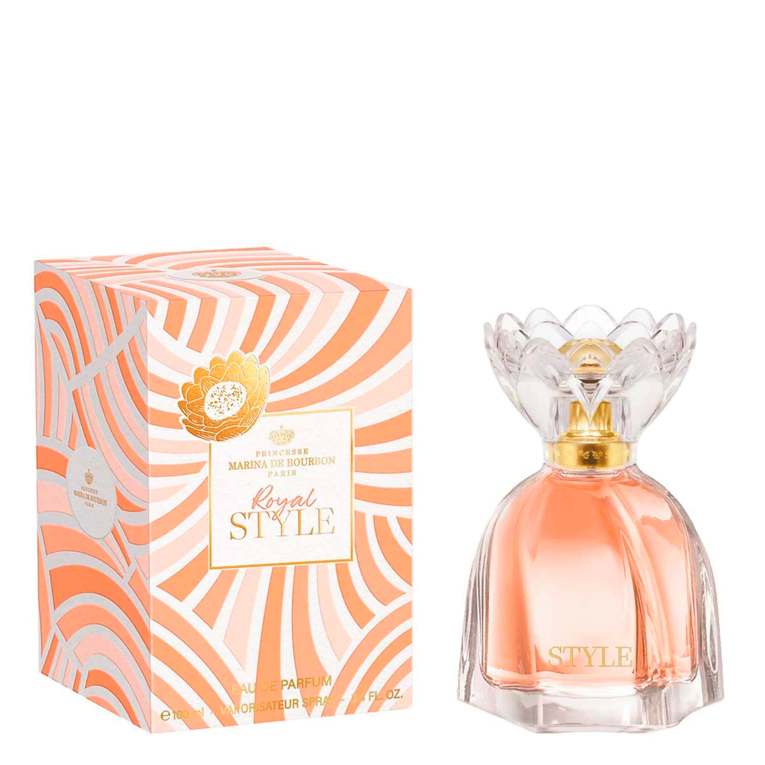 Perfume Feminino Royal Style Marina De Bourbon Eau de Parfum 100ml
