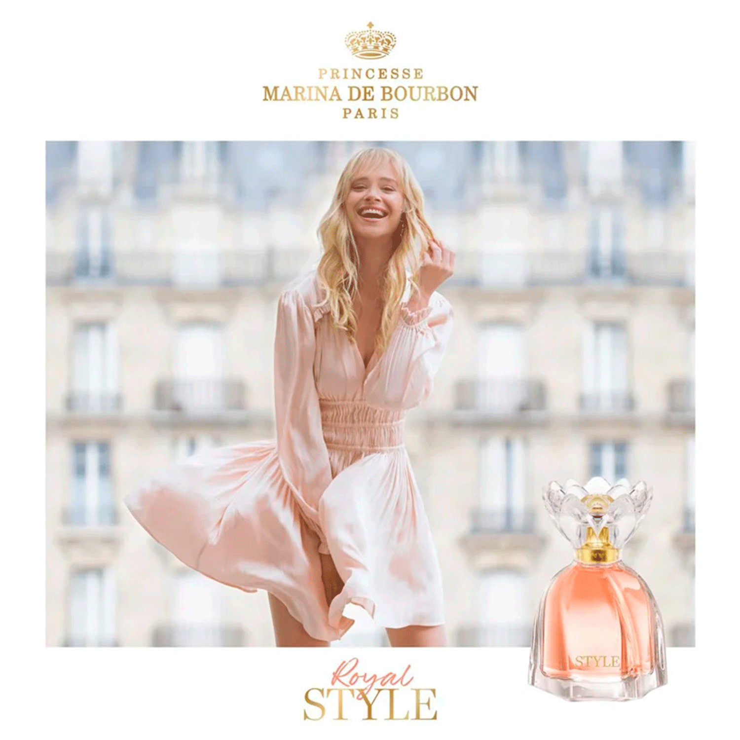 Perfume Feminino Royal Style Marina De Bourbon Eau de Parfum 100ml