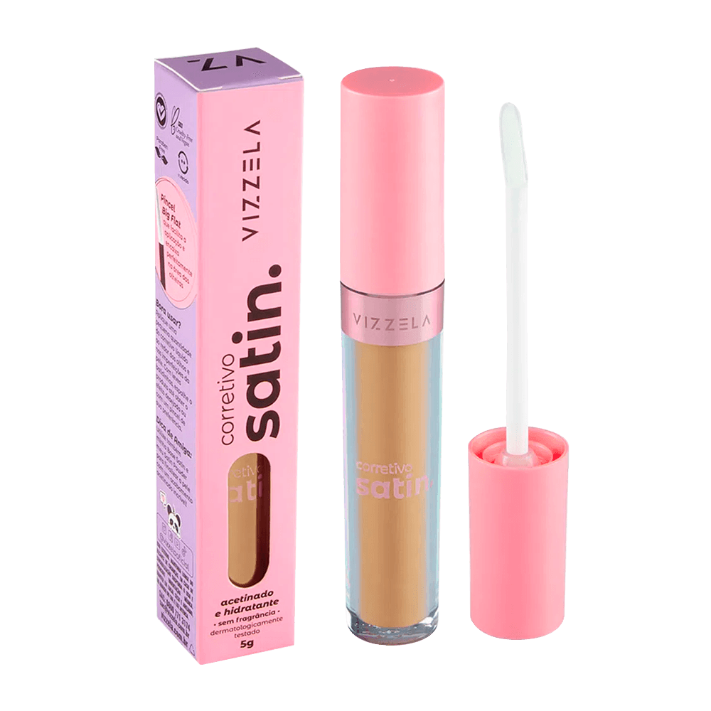 Vizzela Satin 08 - Corretivo Líquido 5g Satin08