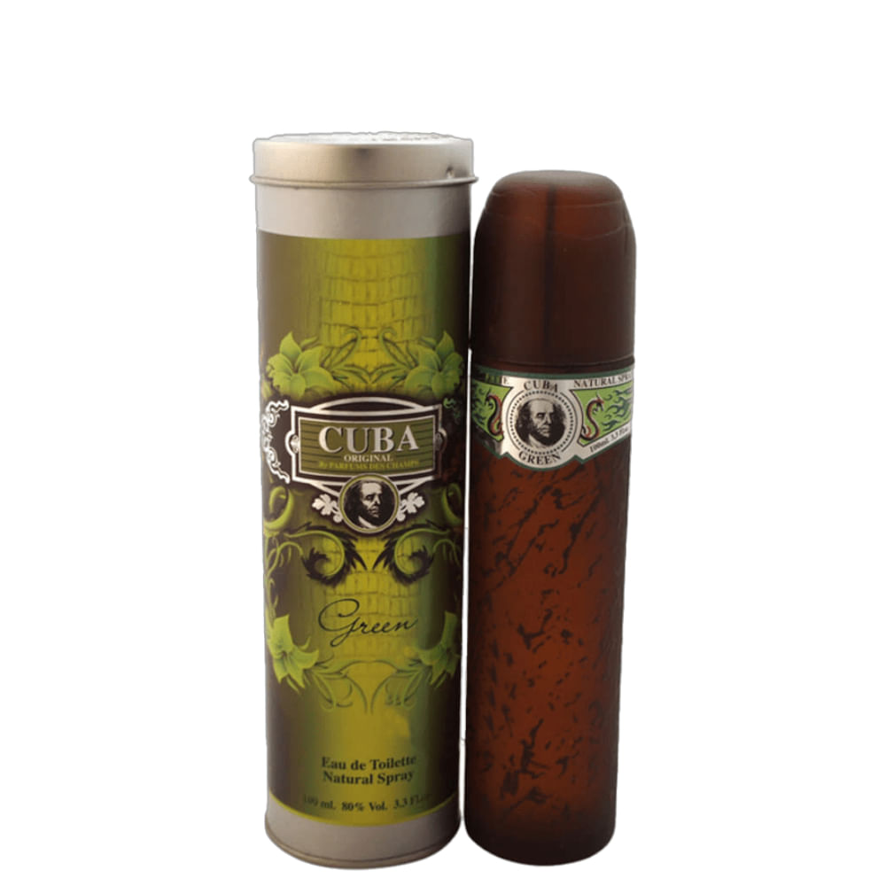 Cuba Green Eau De Toilette - Perfume Masculino 100ml