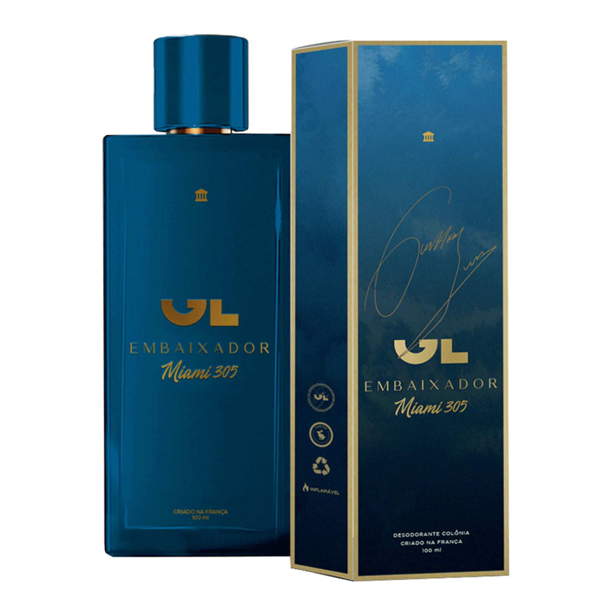 GL Embaixador Miami 305 Colônia - Perfume Masculino 100ml