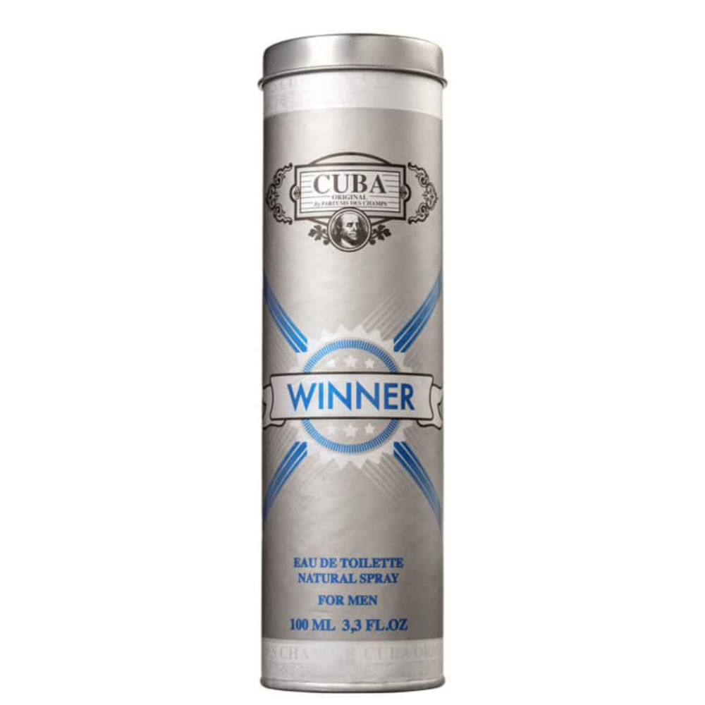 Cuba Winner For Men Eau de Toilette - Perfume Masculino 100ml
