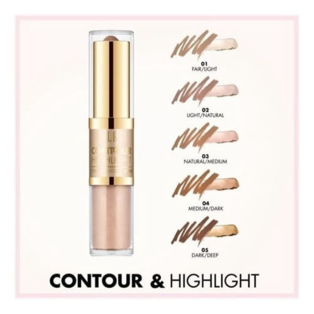 Milani Cream e Liquid Duo - Contour & Highlight Light Natural 02 Light Natural 02