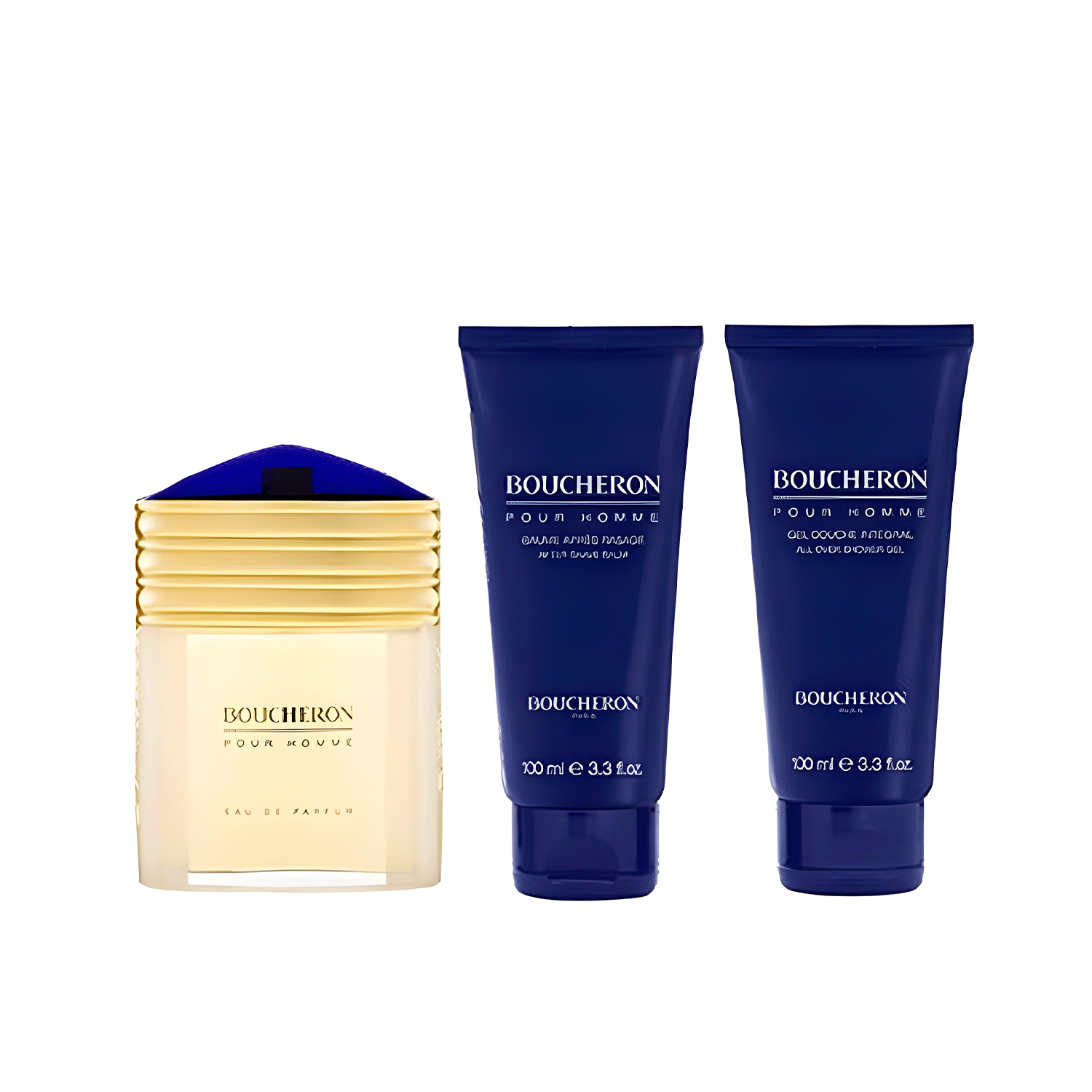Kit Boucheron Pour Homme Eau de Parfum 100ml + After Shave Balm 100ml + Shower Gel 100ml
