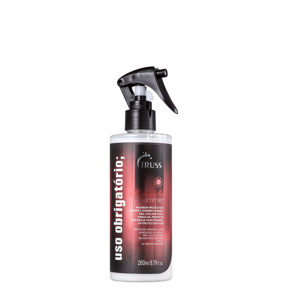 Tratamento de Reconstrução Truss Uso Obrigatório Miracle Summer 260 ml